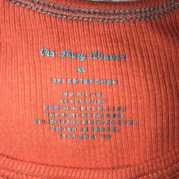 Youth Orange Tank Too - Picture 3 of 3